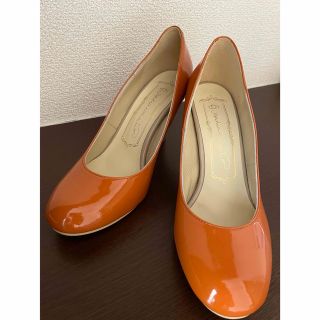 ソフィアコレクション(Sophia collection)の【美品】ソフィアコレクション★エナメルパンプス22.5日本製(ハイヒール/パンプス)