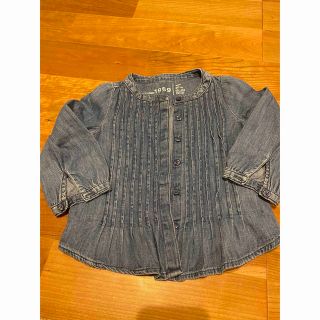 ベビーギャップ(babyGAP)のBaby GAP デニムシャツ90センチ(ブラウス)