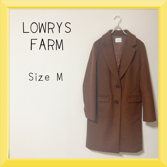 LOWRYS FARM(ローリーズファーム)のチェスターコート ロング レディースのジャケット/アウター(チェスターコート)の商品写真