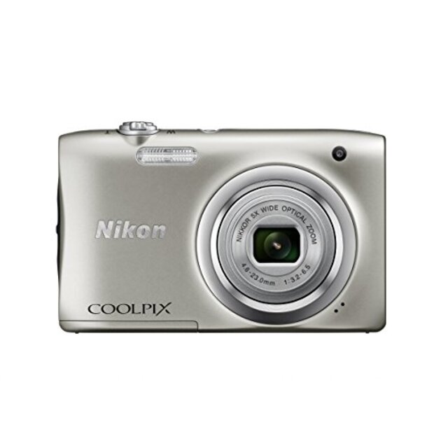 Nikon デジタルカメラ COOLPIX A100 光学5倍 2005万画素 シルバー A100SL ggw725x