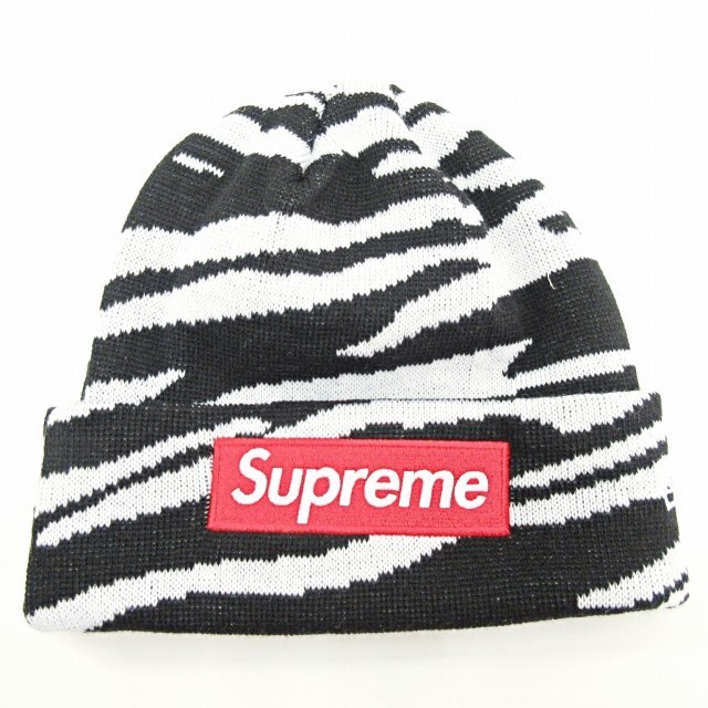 Supreme - シュプリーム ニューエラ ボックスロゴ ビーニー ゼブラ柄