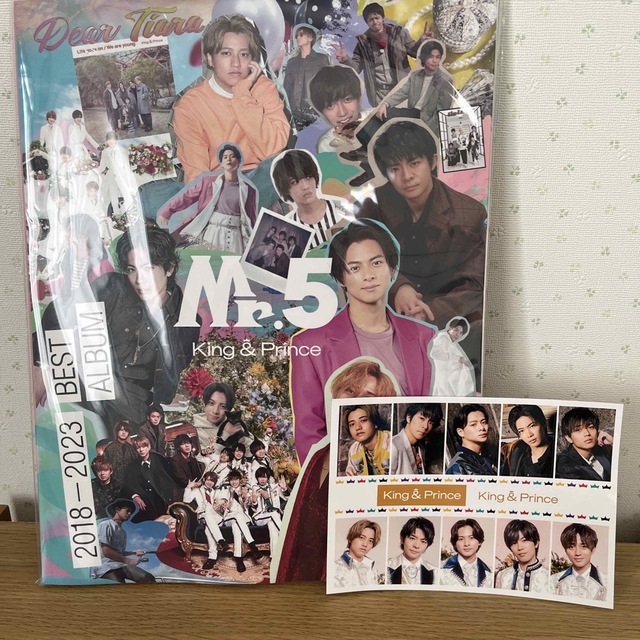 Mr.5 DearTiara盤 King \u0026 Prince ベストアルバム