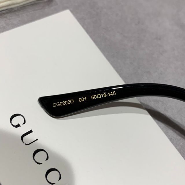 新品 グッチ GG0202O 001 メガネ サングラス