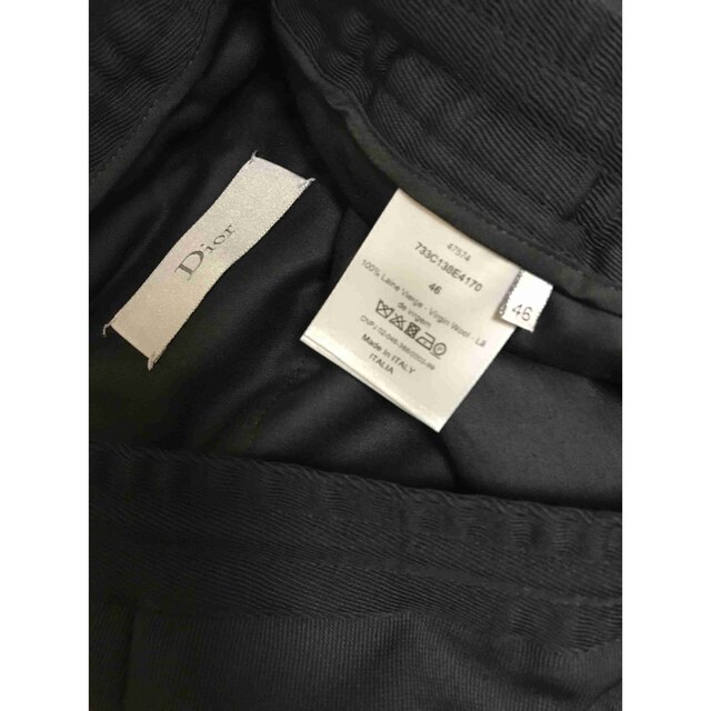 DIOR HOMME(ディオールオム)の正規 Dior Homme ディオールオム ドローコード イージーパンツ メンズのパンツ(スラックス)の商品写真