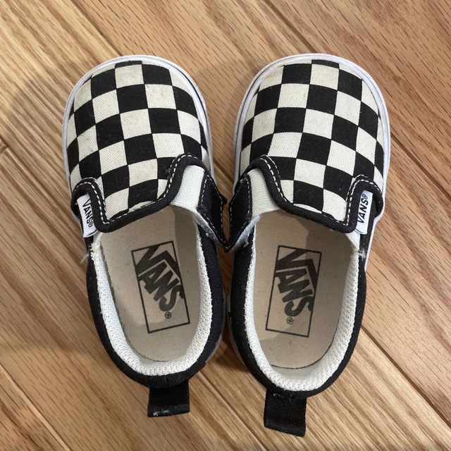 VANS(ヴァンズ)のキッズ　vansスニーカー キッズ/ベビー/マタニティのベビー靴/シューズ(~14cm)(スニーカー)の商品写真