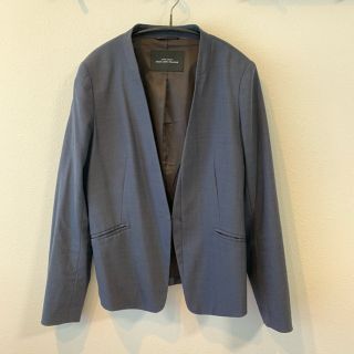 ユナイテッドアローズグリーンレーベルリラクシング(UNITED ARROWS green label relaxing)のユナイテッドアローズ　ノーカラージャケット　サイズ36(ノーカラージャケット)