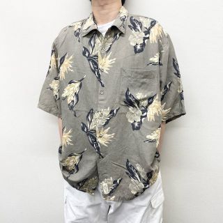 ノーティカ NAUTICA 半袖 リネンシャツ メンズXXL /eaa357277