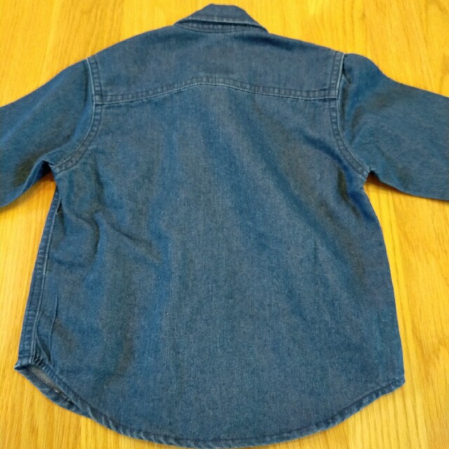 RUGGEDWORKS(ラゲッドワークス)のRUGGED WORKS デニムジャケット パーカー 90 キッズ/ベビー/マタニティのキッズ服男の子用(90cm~)(ジャケット/上着)の商品写真