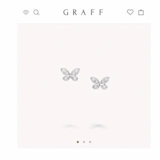 らくまpay様　専用　GRAFF ピアス パヴェバタフライ(ピアス)