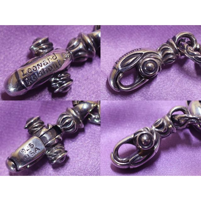 LONE ONES - Leonard Kamhout Silk Link Bracelet +Bellの通販 LONE ONES - Leonard Kamhout Silk Link Bracelet +Bellの通販
