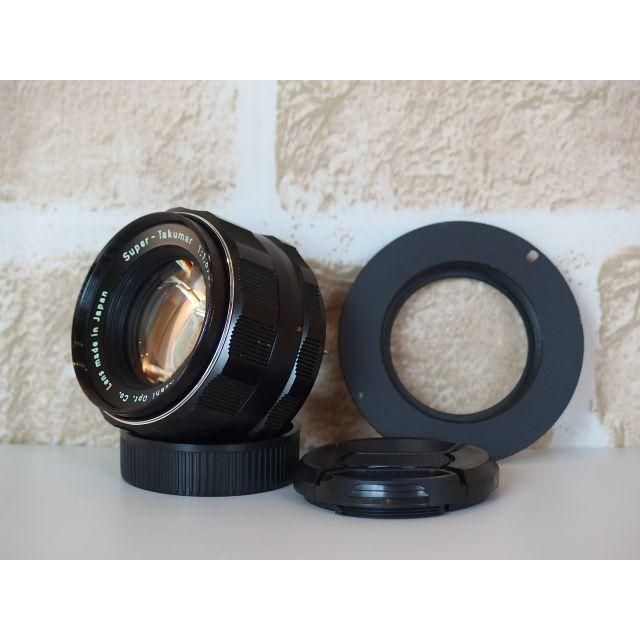 Super Takumar 55mm F1.8 キャノンEFアダプターセット Super Takumar 55mm F1.8 キャノンEFアダプターセット