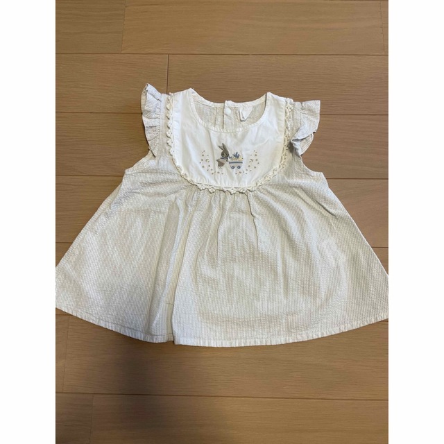 cottoli 夏用　トップス キッズ/ベビー/マタニティのキッズ服女の子用(90cm~)(Tシャツ/カットソー)の商品写真