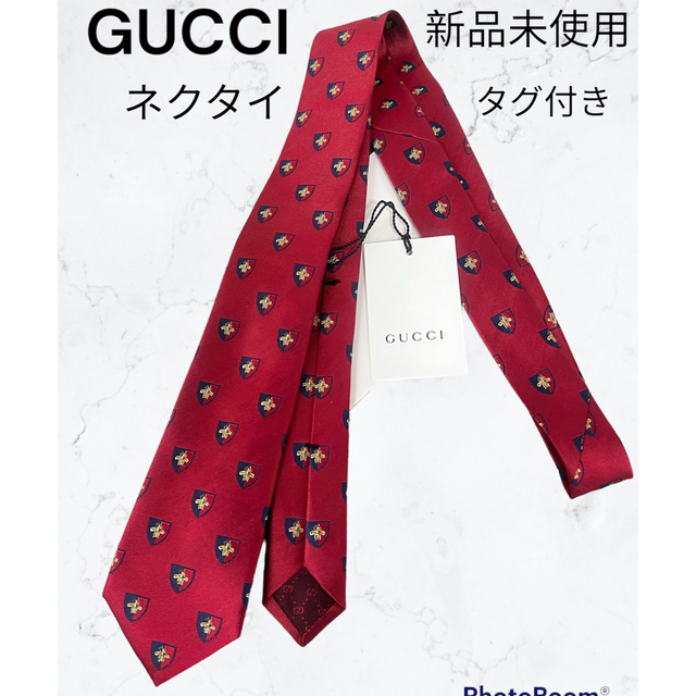 購入正規品 【値下げ中】【新品未使用】GUCCI ネクタイ univ-silkroad.uz