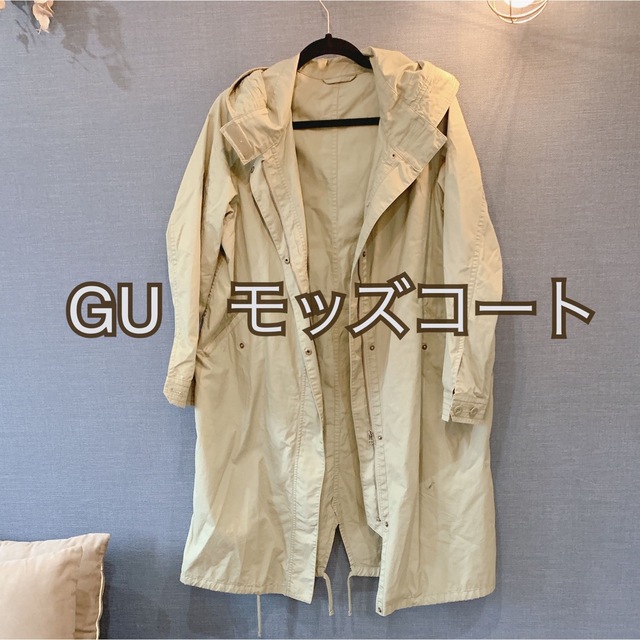 GU(ジーユー)のGU モッズコート　Lサイズ レディースのジャケット/アウター(モッズコート)の商品写真