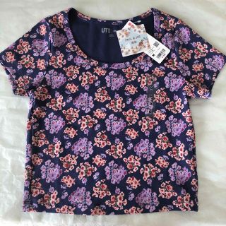 ユニクロ(UNIQLO)の新品未使用⭐︎UNIQLO ✖️ポール＆ジョーUT お花柄TシャツM(Tシャツ(半袖/袖なし))