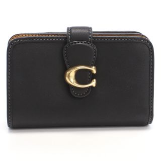 COACH - COACH コーチ CA193 二折財布小銭入付き ブラック レディース