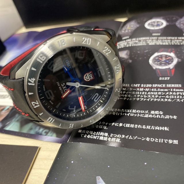 Luminox(ルミノックス)のルミノックス　スペースSXC STEEL GMT 5120 Ref.5127 メンズの時計(腕時計(アナログ))の商品写真