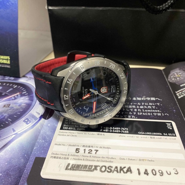 Luminox(ルミノックス)のルミノックス　スペースSXC STEEL GMT 5120 Ref.5127 メンズの時計(腕時計(アナログ))の商品写真