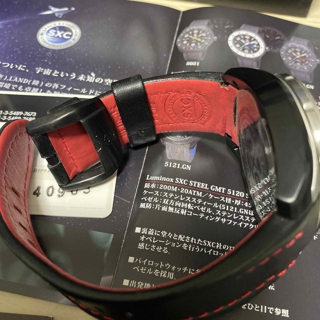 Luminox(ルミノックス)のルミノックス　スペースSXC STEEL GMT 5120 Ref.5127 メンズの時計(腕時計(アナログ))の商品写真