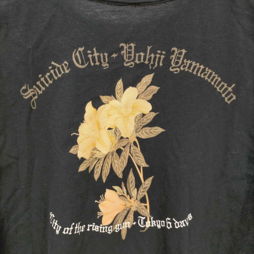 Yohji Yamamoto(ヨウジヤマモト)のYohji Yamamoto(ヨウジヤマモト) プリントTシャツ レディース レディースのトップス(Tシャツ(半袖/袖なし))の商品写真