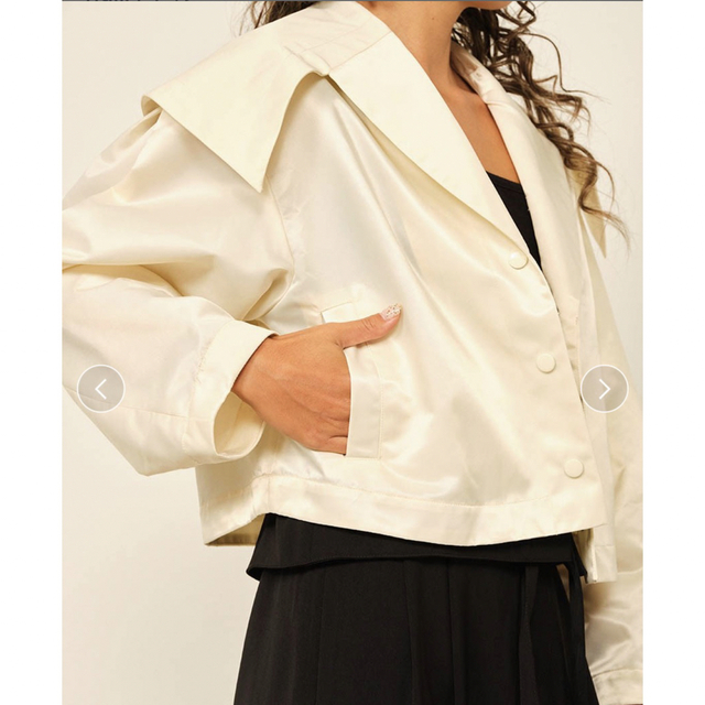 null. SHINYショートブルゾン | hartwellspremium.com