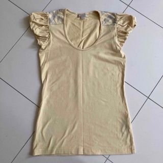 バーバリー(BURBERRY)のバーバリー　パフスリーブTシャツ　未使用(Tシャツ(半袖/袖なし))