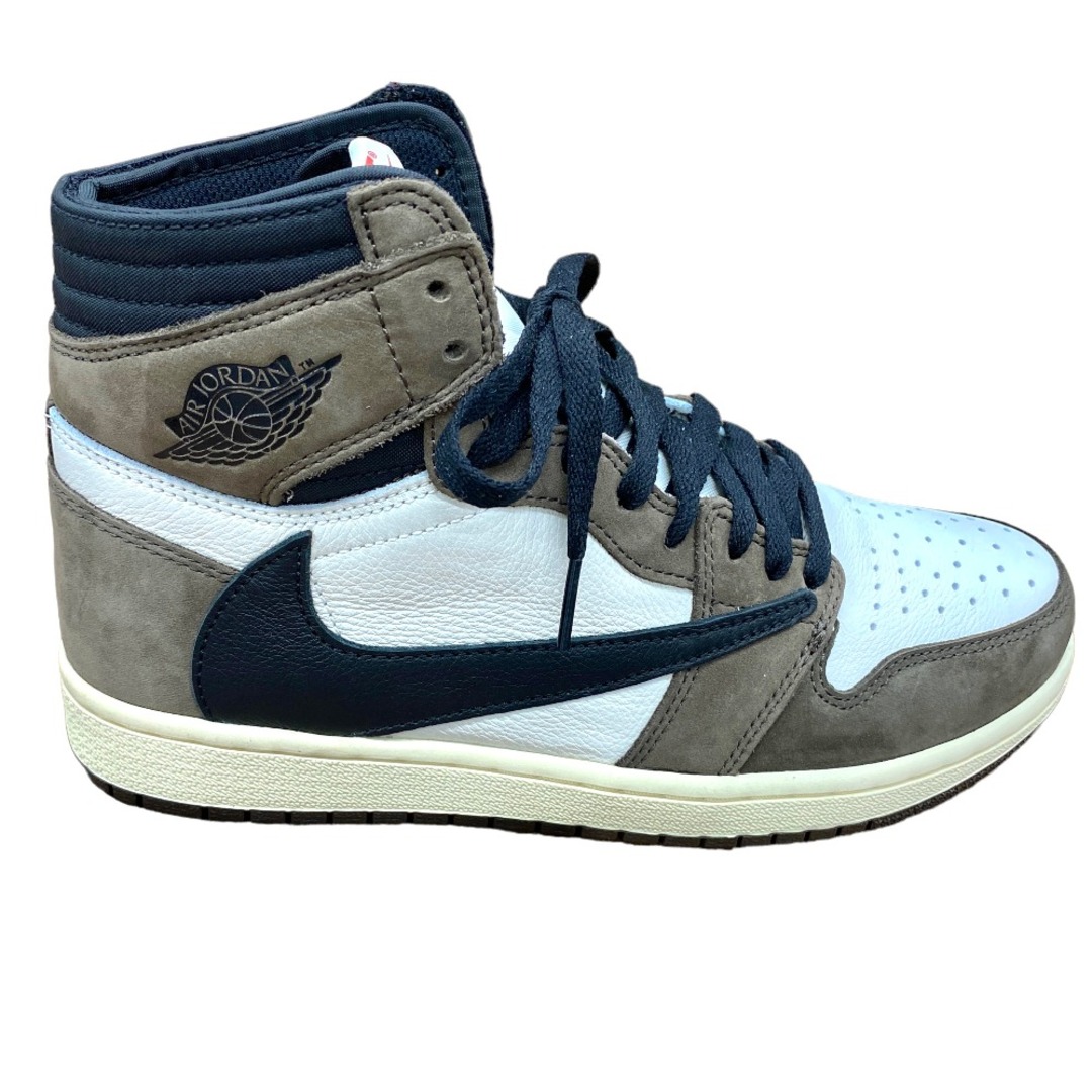 NIKE(ナイキ)の[USED/中古]NIKE ナイキ スニーカー 新品未使用品 NIKE TRAVIS SCOTT AIR JORDAN 1 HIGH OG TS SP ジョーダン×トラヴィススコット スニーカー エアジョーダン（25.5cm） ブラウン ホワイト ブラック 25.5 CD4487-100 中古 tdc-000164-4e レディースの靴/シューズ(スニーカー)の商品写真