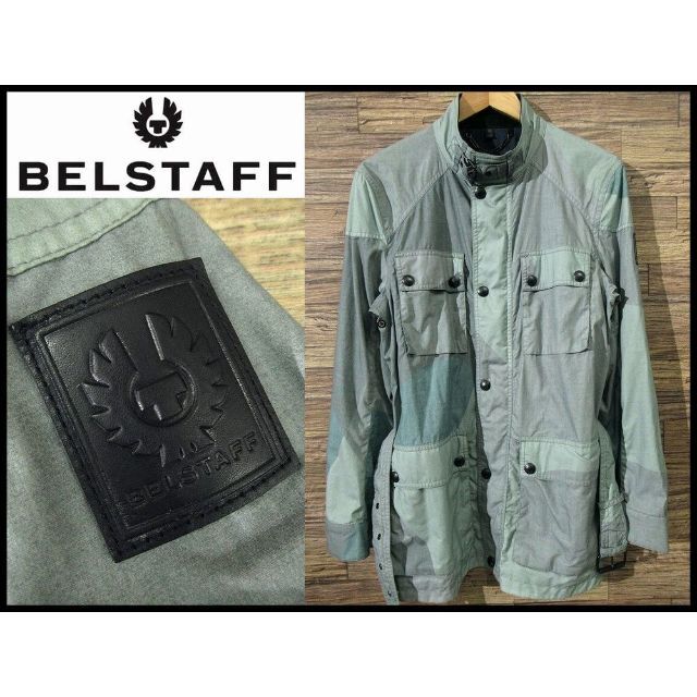 BELSTAFF(ベルスタッフ)のビッグカモフラ ベルスタッフ ロードマスター モーターサイクル ジャケット 46 メンズのジャケット/アウター(ブルゾン)の商品写真