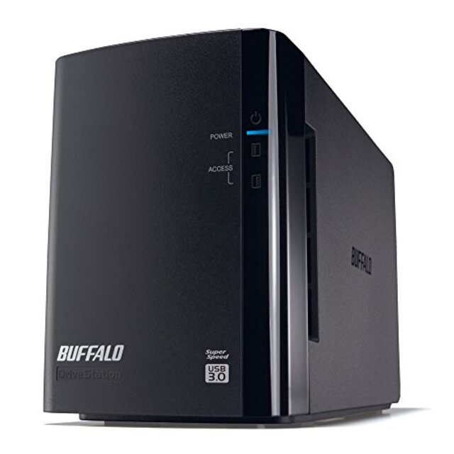 BUFFALO RAID1対応 USB3.0用 外付けハードディスク 2ドライブモデル 2TB HD-WL2TU3/R1J tf8su2k