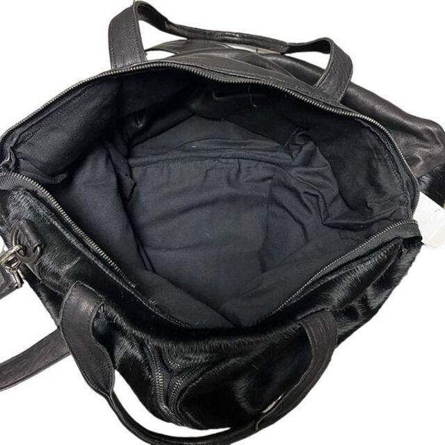 新品】JULIUS 22AW SAMPLE品 2WAY ハラコ 羊革 バッグ | www.jarussi
