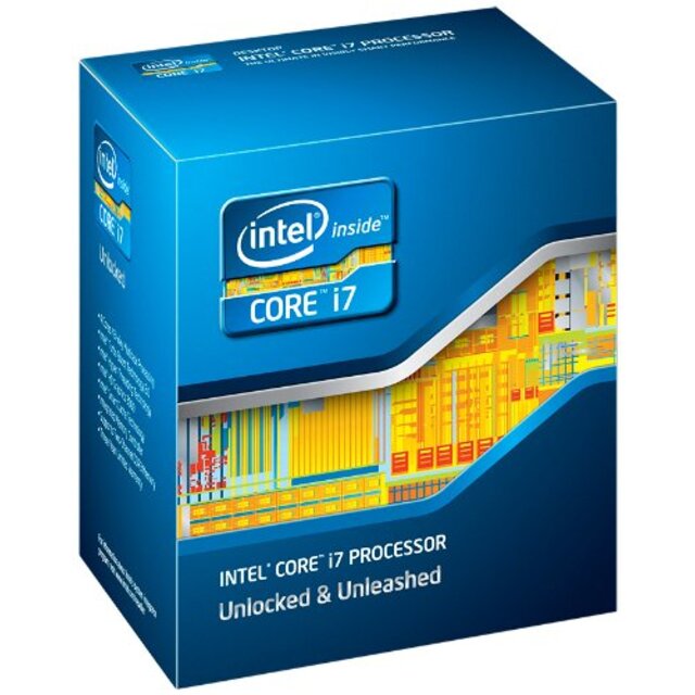 intel CPU Core i7 i7-2700K 3.50GHz 8M LGA1155 SandyBridge BX80623I72700K g6bh9ry