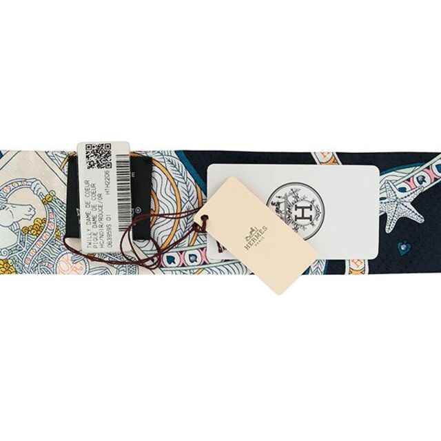 Hermes(エルメス)のエルメス ツイリービジューピケ 新品 シルク ステッチ ラインストーン 7272 レディースのファッション小物(バンダナ/スカーフ)の商品写真