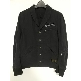 ジャックローズ(JACKROSE)のJACKROSE Luv maison ショールカラージャケット サイズ44 黒(その他)