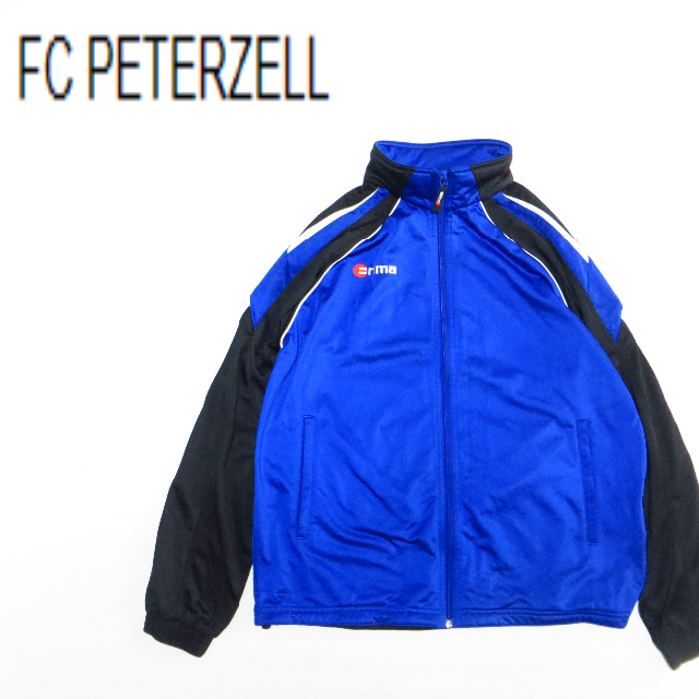 US古着 FC PETERZELL サッカークラブ トラックジャケット XL相当 メンズのトップス(ジャージ)の商品写真