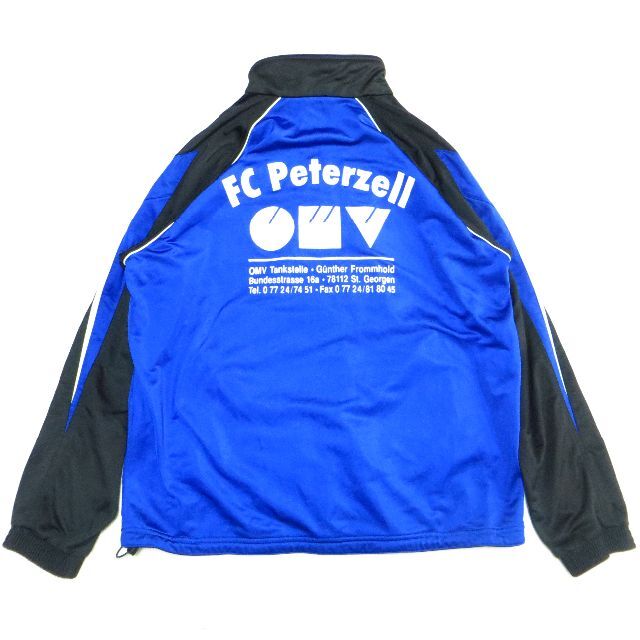 US古着 FC PETERZELL サッカークラブ トラックジャケット XL相当 メンズのトップス(ジャージ)の商品写真