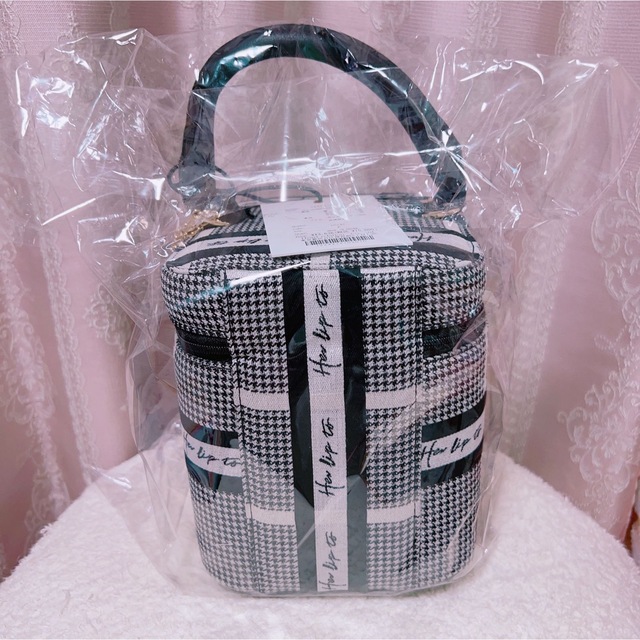 Her lip to(ハーリップトゥ)のHerlipto  Jacquard Vanity Bag　バニティバッグ レディースのバッグ(ハンドバッグ)の商品写真