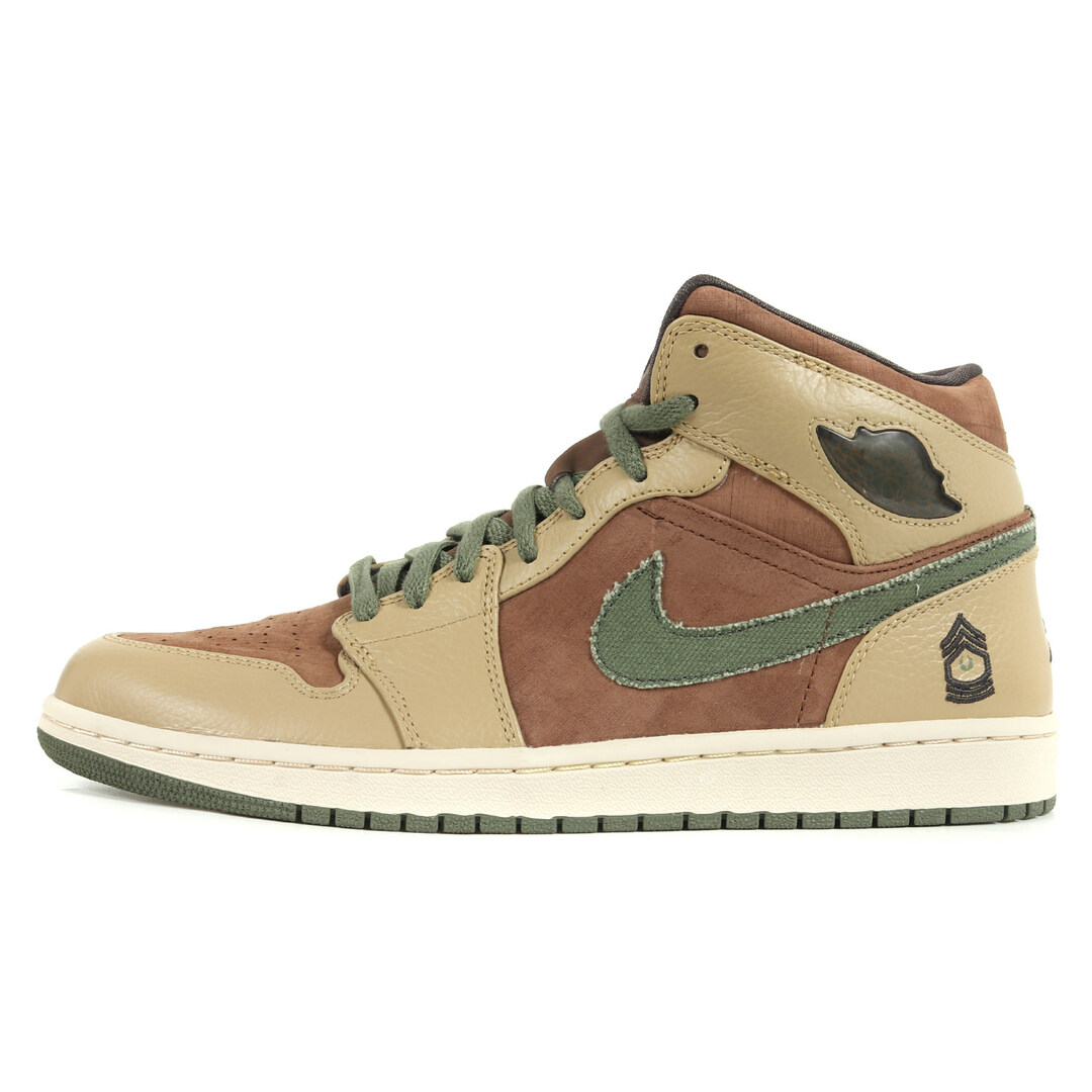 NIKE ナイキ AIR JORDAN 1 ARMY PACK ARMED FORCES (2008年製 / 325514-231 / デッドストック) エアジョーダ1 アーミーパック アームド フォーセス ミディアムブラウン サイズ：US11 29.0cm スニーカー【メンズ】