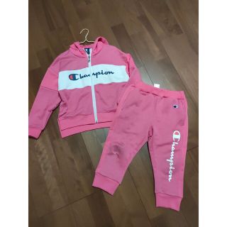 チャンピオン(Champion)のChampion キッズ 女の子 ジャージ上下セット 130(パンツ/スパッツ)