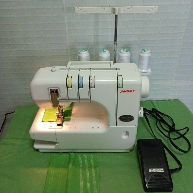 JANOME Esprit796S型カバーステッチミシン 華麗 recyclune.com