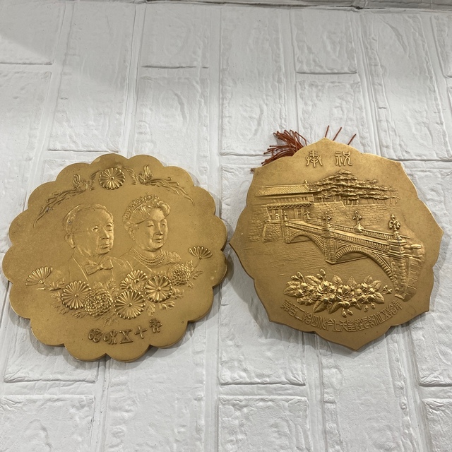 ☆皇室特別記念品 銀製 慶祝昭和天皇陛下御在位50年記念 ☆皇室特別記念品 銀製 慶祝昭和天皇陛下御在位50年記念