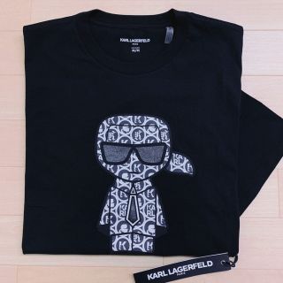Karl Lagerfeld - 正規品☆KARL LAGERFELD USA限定発売メンズロゴ半袖T