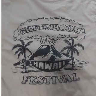 ティーシーエスエス(TCSS)のtcss green room festival Tシャツ　XS　白(Tシャツ/カットソー(半袖/袖なし))