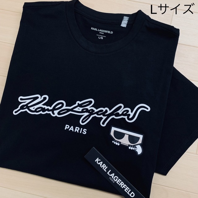 Karl Lagerfeld(カールラガーフェルド)の正規品！★KARL LAGERFELD USA限定発売メンズロゴ半袖Tシャツ メンズのトップス(Tシャツ/カットソー(半袖/袖なし))の商品写真