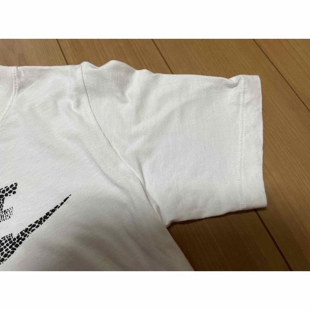 NIKE(ナイキ)の【ナイキ】ジュニア 半袖 Tシャツ L 160 白×黒 キッズ キッズ/ベビー/マタニティのキッズ服男の子用(90cm~)(Tシャツ/カットソー)の商品写真