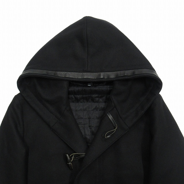 美品 11aw ディオールオム メルトンウール ショート ダッフル コート◆4