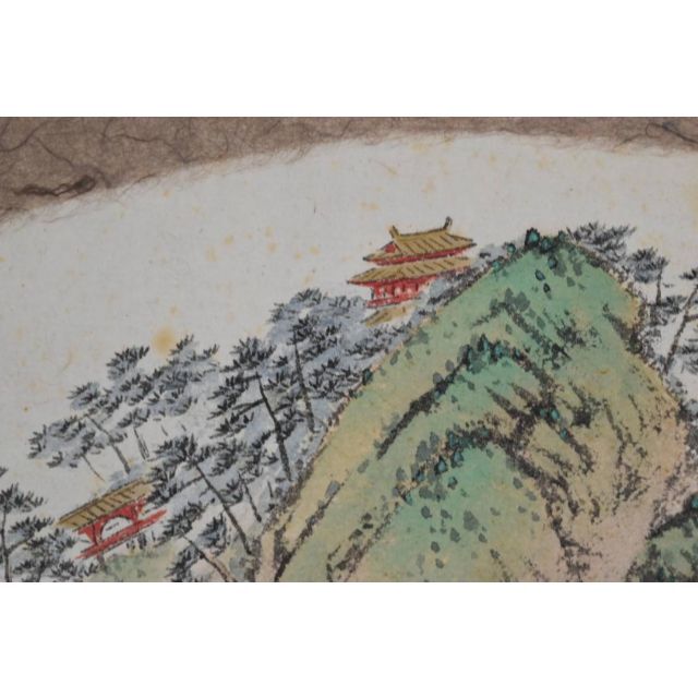 真作】玄圃/蓬莱山図/掛軸☆宝船☆AB-474 - beverly-group.ru