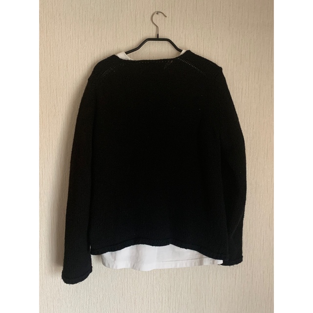 BLACK COMME des GARCONS(ブラックコムデギャルソン)のcomme des garçons black market 穴あきニット メンズのトップス(ニット/セーター)の商品写真