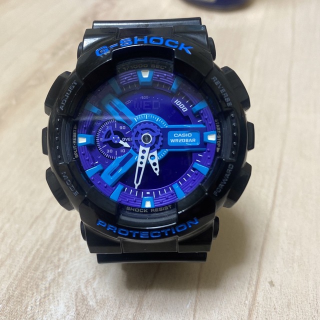 G-SHOCK(ジーショック)のG-SHOCK腕時計　青紫　 メンズの時計(腕時計(デジタル))の商品写真