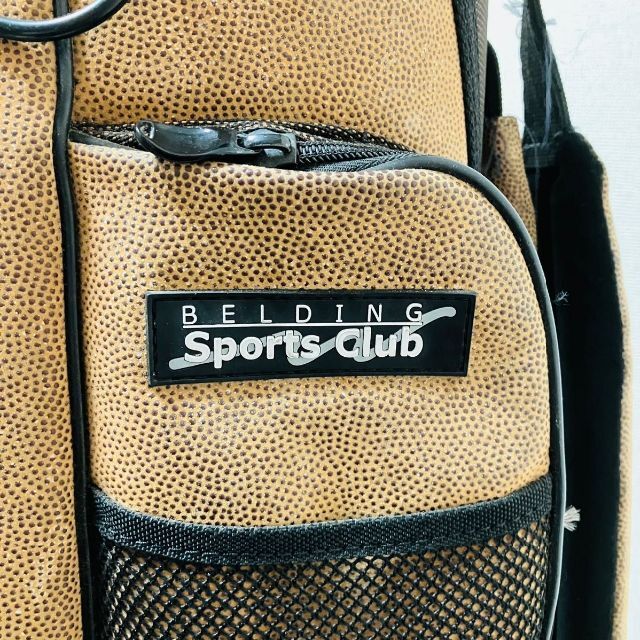 BELDING キャディバッグ カート式 ゴルフバック ベルディング ブラウン