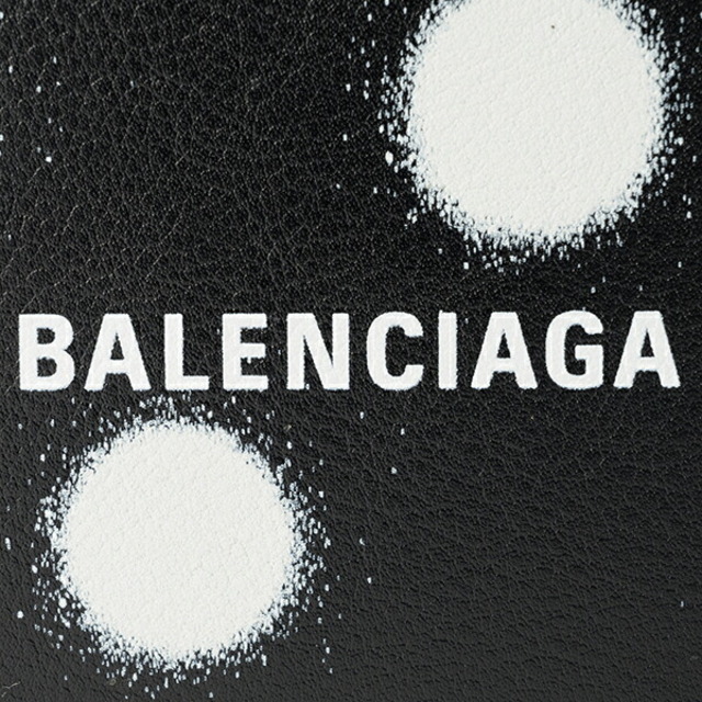 Balenciaga(バレンシアガ)の新品 バレンシアガ BALENCIAGA 2つ折り財布 キャッシュ ブラック/ホワイト レディースのファッション小物(財布)の商品写真